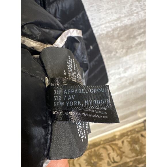 Andrew Marc New York Packable Black Down Puffer Jacket W/Hood Womens Medium - Picture 6 of 6